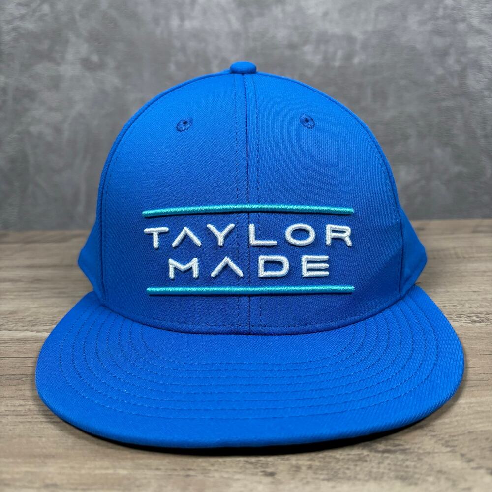 TaylorMade 7Nine Blue Snapback Hat Golf Cap One Size Fits All